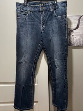 Rock 47 denim by wrangler men’s bootcut jeans